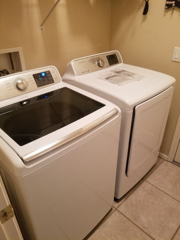 washing machine install $85