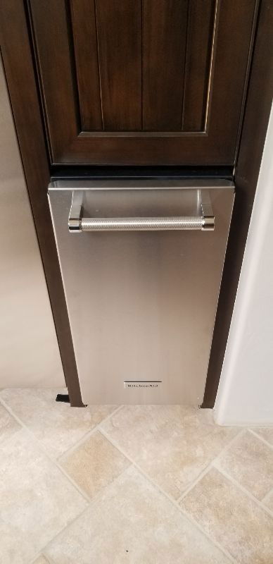 trash compactor install $75