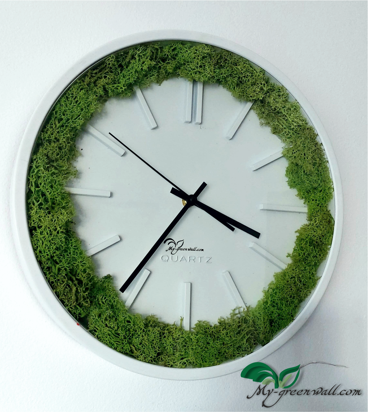 White clock