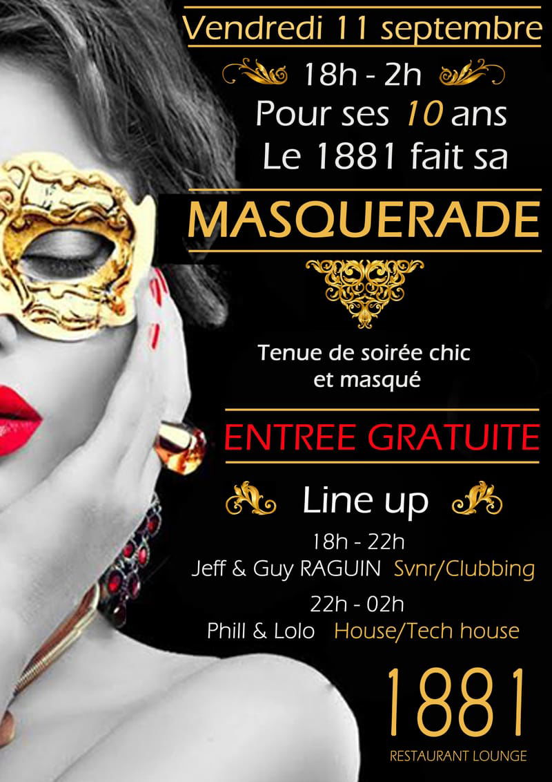 MASQUERADE DU 1881