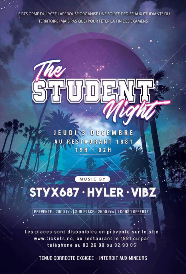 THE STUDENT NIGHT