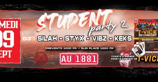 STUDENT PARTY 2  Styx 687