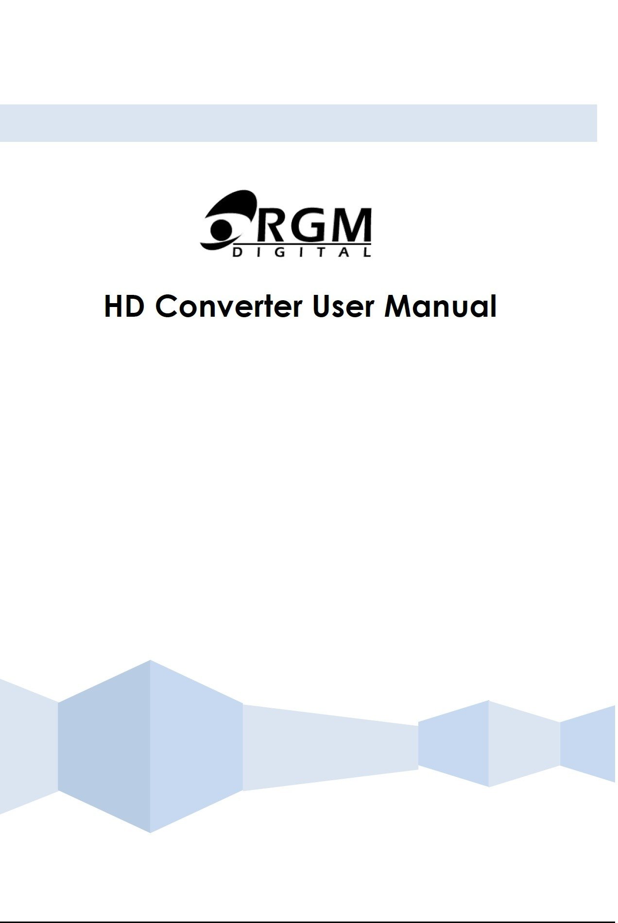 HD Converter User Manual