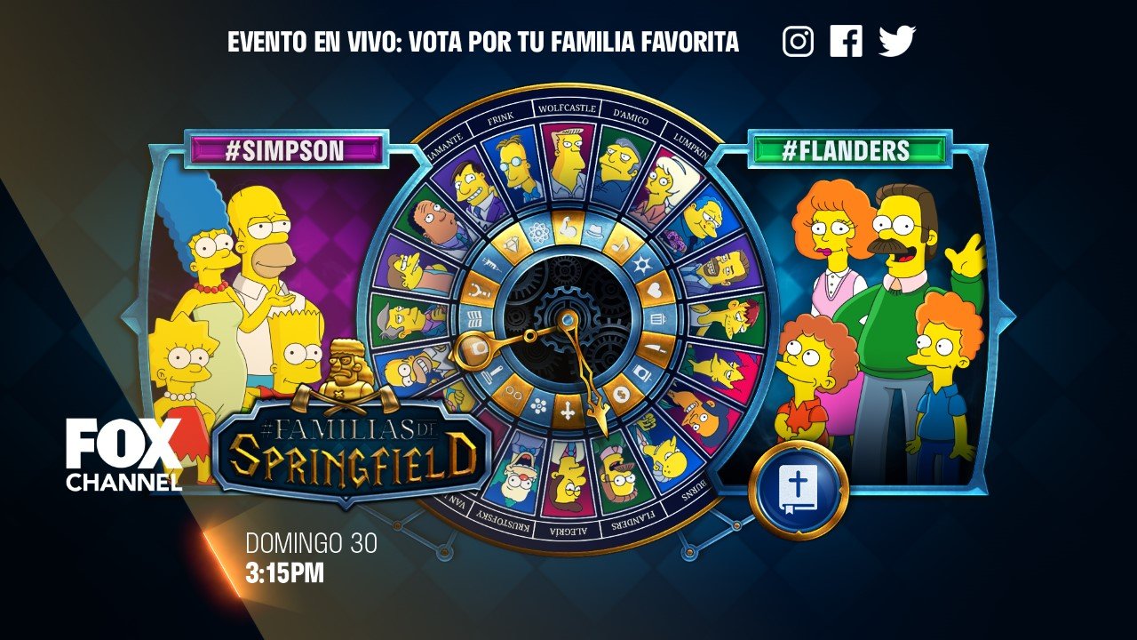 Especial "Familias De Springfield" Solo Por Fox Channel