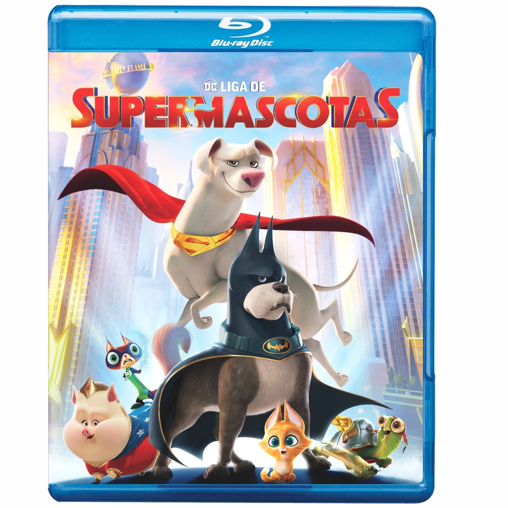 DC Liga De Super Mascotas En Blu-Ray Y DVD