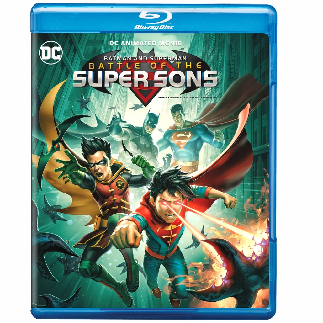 Batman Y SuperMan: La Batalla De Los Super Hijos En Blu-Ray