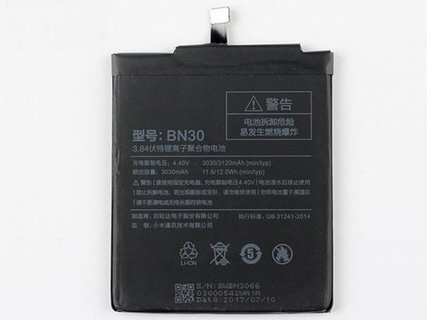 Xiaomi BN30 AKKU 3.84V für Xiaomi Redmi 4A
