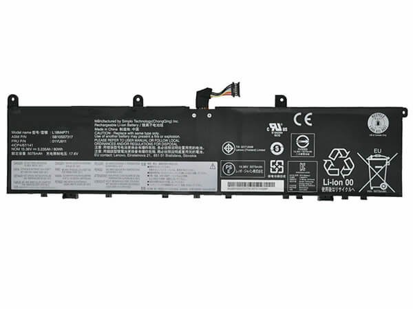 Laptop Batterie L18M4P71 Lenovo Kaufen Sie 5235mAh/80WH
