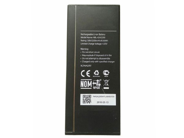 Akku TP-LINK NBL-42A2200 Batteriewechsel kompatibel mit 2600mAh/9.9WH / 3.8V TP-LINK Neffos