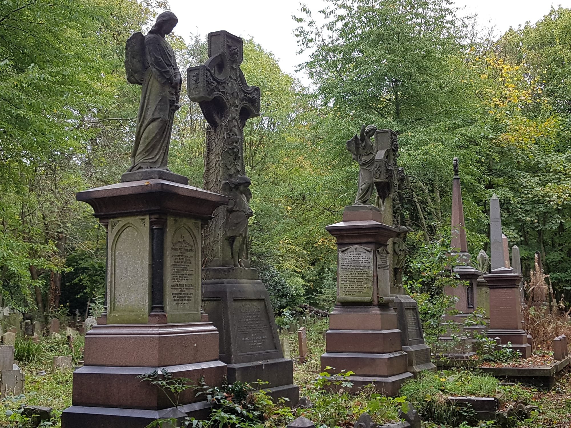 Poetry readings for Tower Hamlets Cemetery Park as Poet in Residence