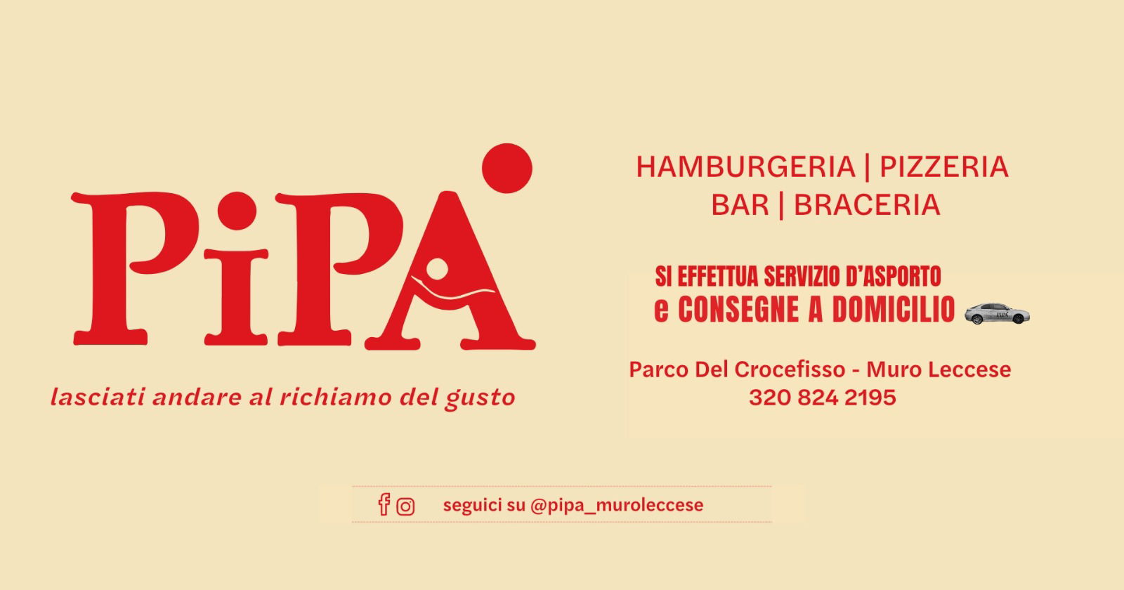 Arriva il Pipà Concept Bar