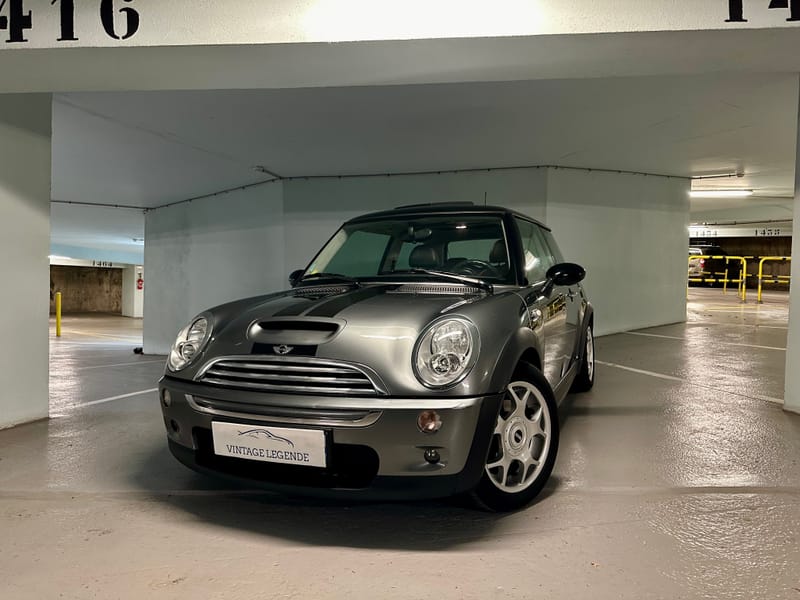 Mini Cooper S R53 Phase 2, 1.6 170cv, Compresseur - VINTAGE LEGENDE
