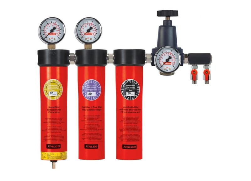 Air Filter / Regulator With Oiler QUALITY PAINTS