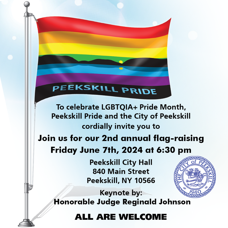 2nd Annual Peekskill Pride Flag Raising