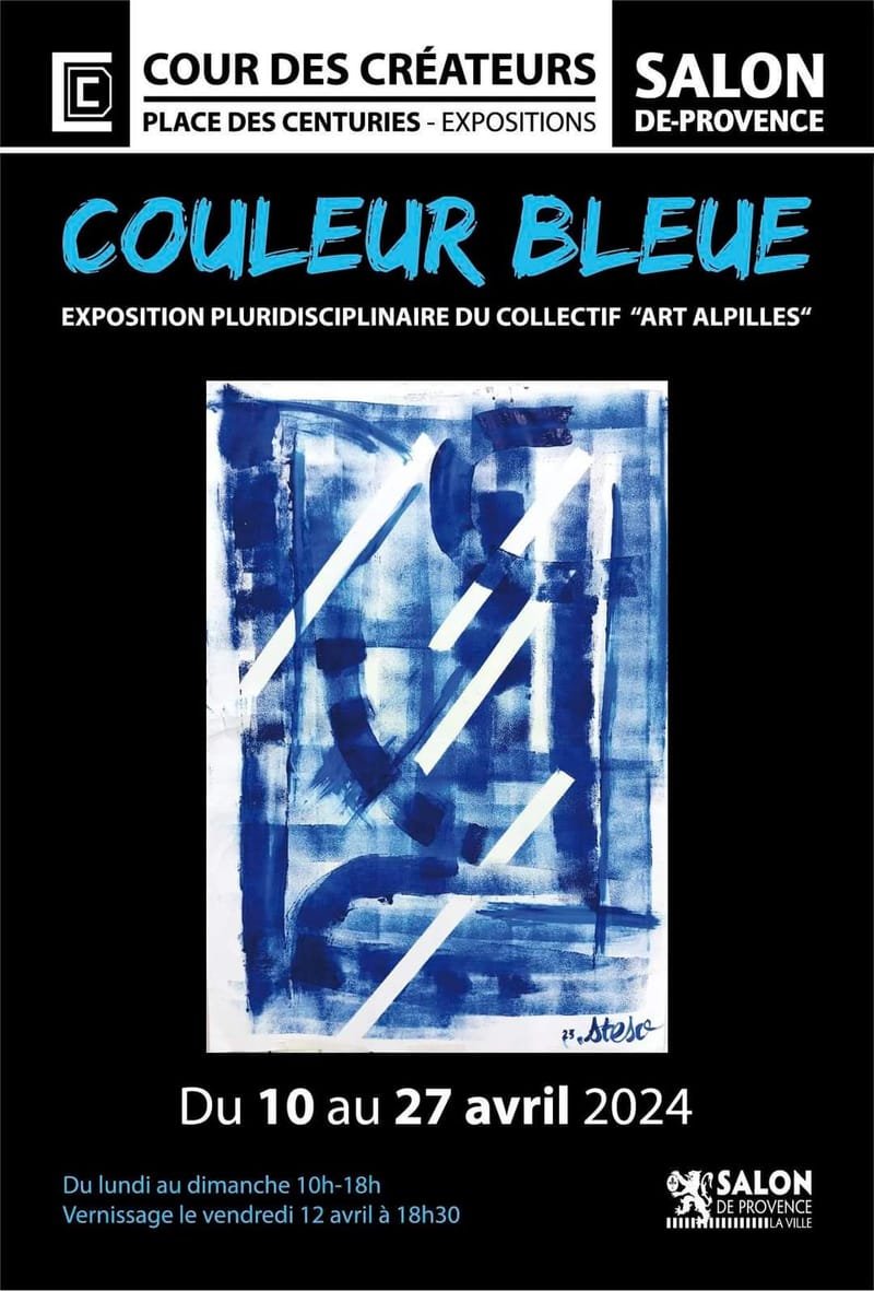 Exposition "couleur bleue"
