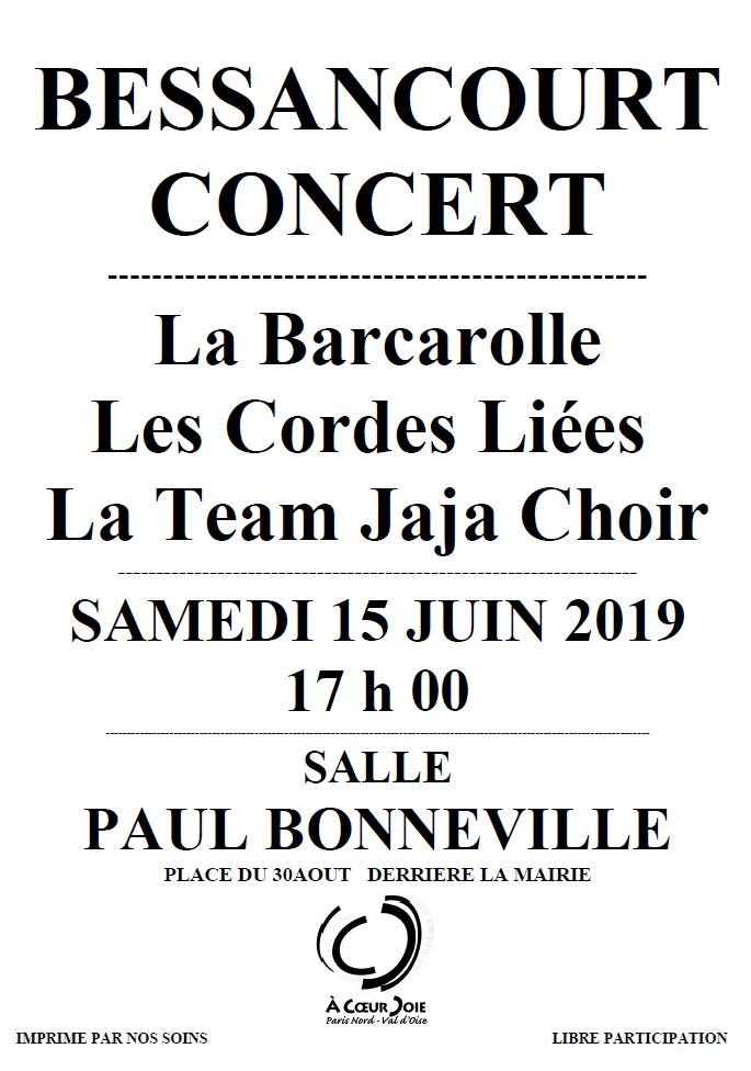 Concert La Barcarolle