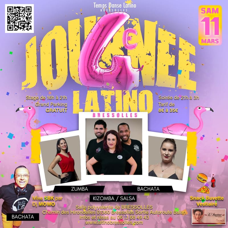 SOIREE LATINO SBK Bressolles - 4ème édition