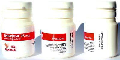 Fettverbrennung Ephedrine 25 mg HQ Pharma image
