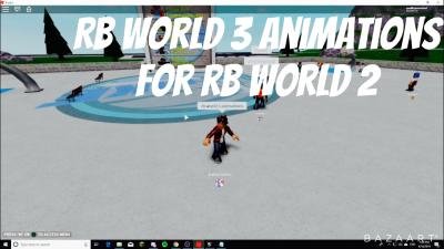 RB WORLD 3 ANIMATIONS IN RB WORLD 2 OVERPOWERED SCRIPT| HOW TO PLAY RB WORLD 3 FOR FREE