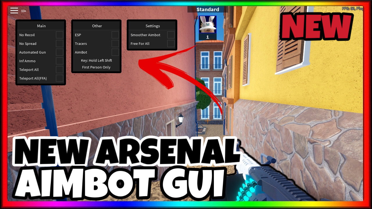 🔥NEW ARSENAL BEST ARSENAL AIMBOT GUI SCRIPT IS OVERPOWERED WITH 100X ...