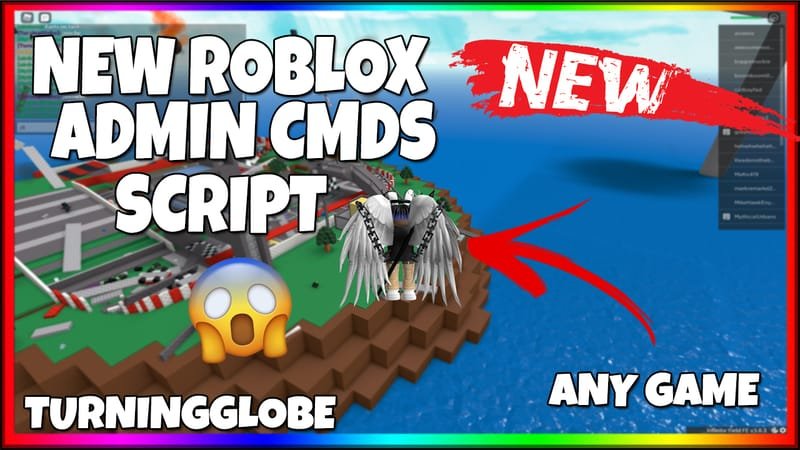 Scripts Turingglobe S Scripts - how to get admin commands on roblox any game