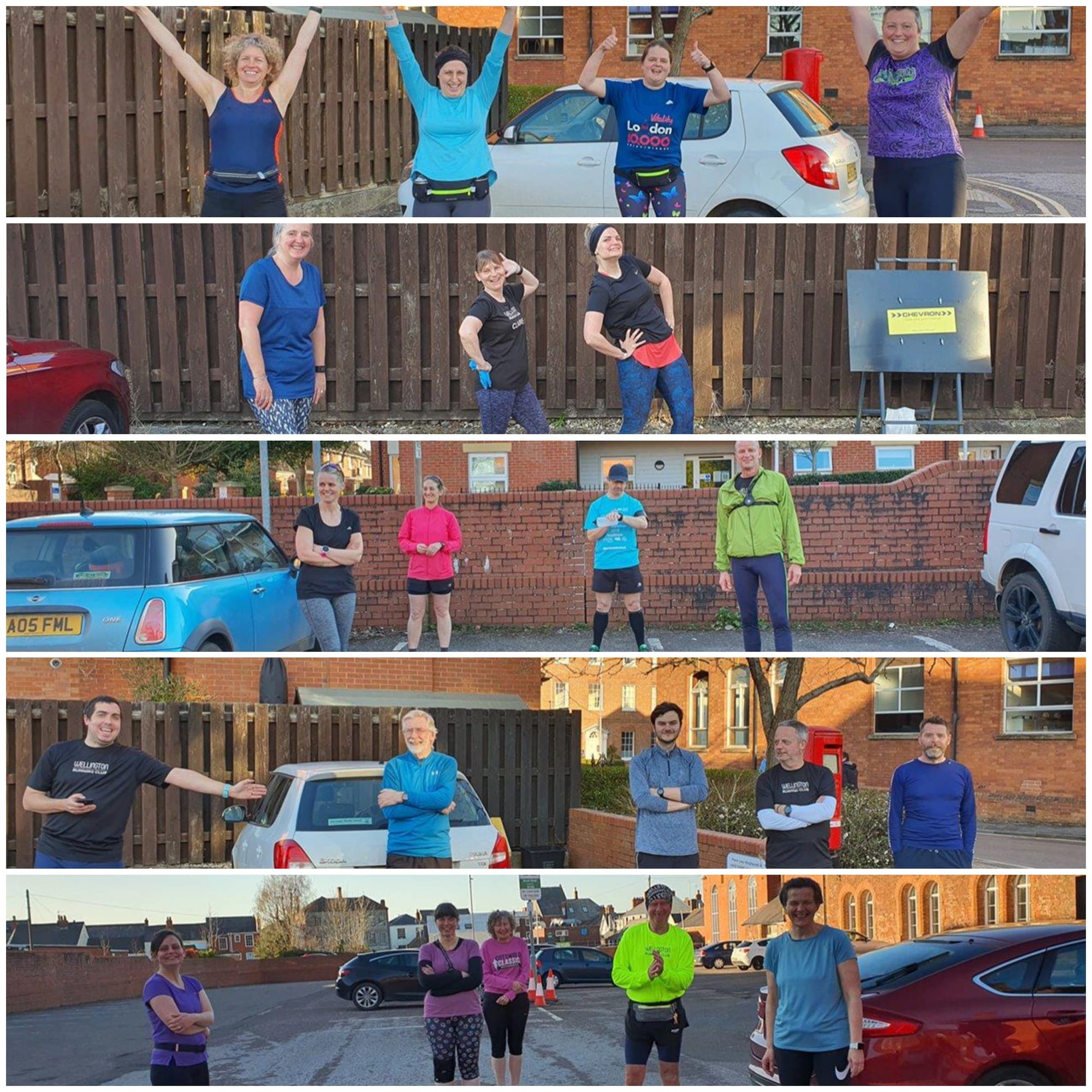 We re-start running club...again.