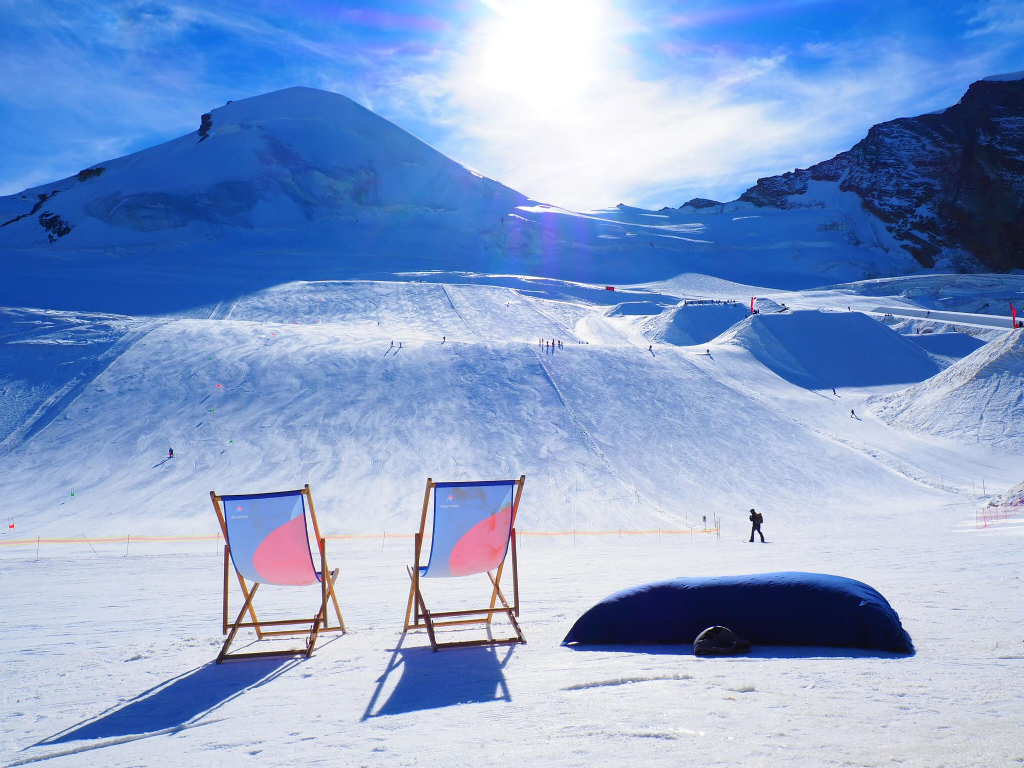 Sunny Slopes - Saas Fee - Switzerland