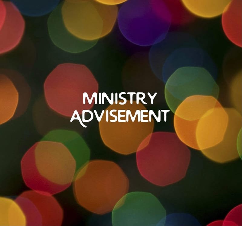 Ministry Advisement