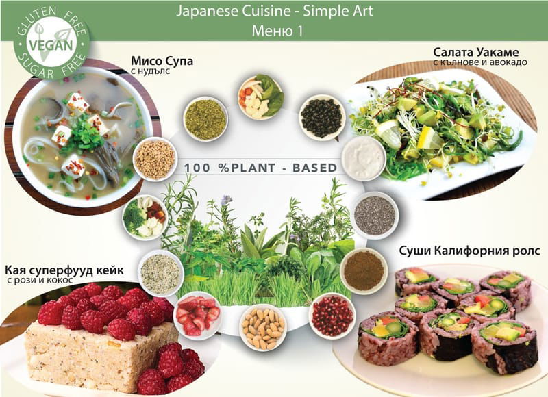 Kaya Веган парти в Стара Загора : Japanese Cuisine - Simple Art - Copy