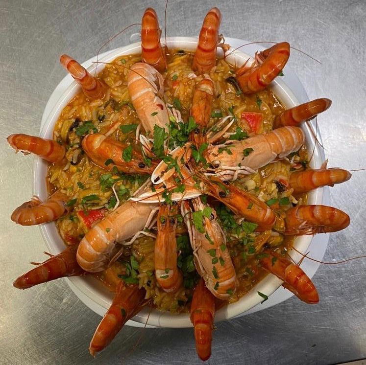 Arroz de marisco para 2 Pessoas