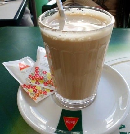 Milchkaffee / Schoki