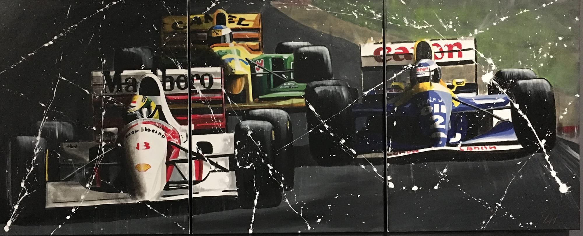 Senna - Prost - Schumacher - The battle of Johannesburg