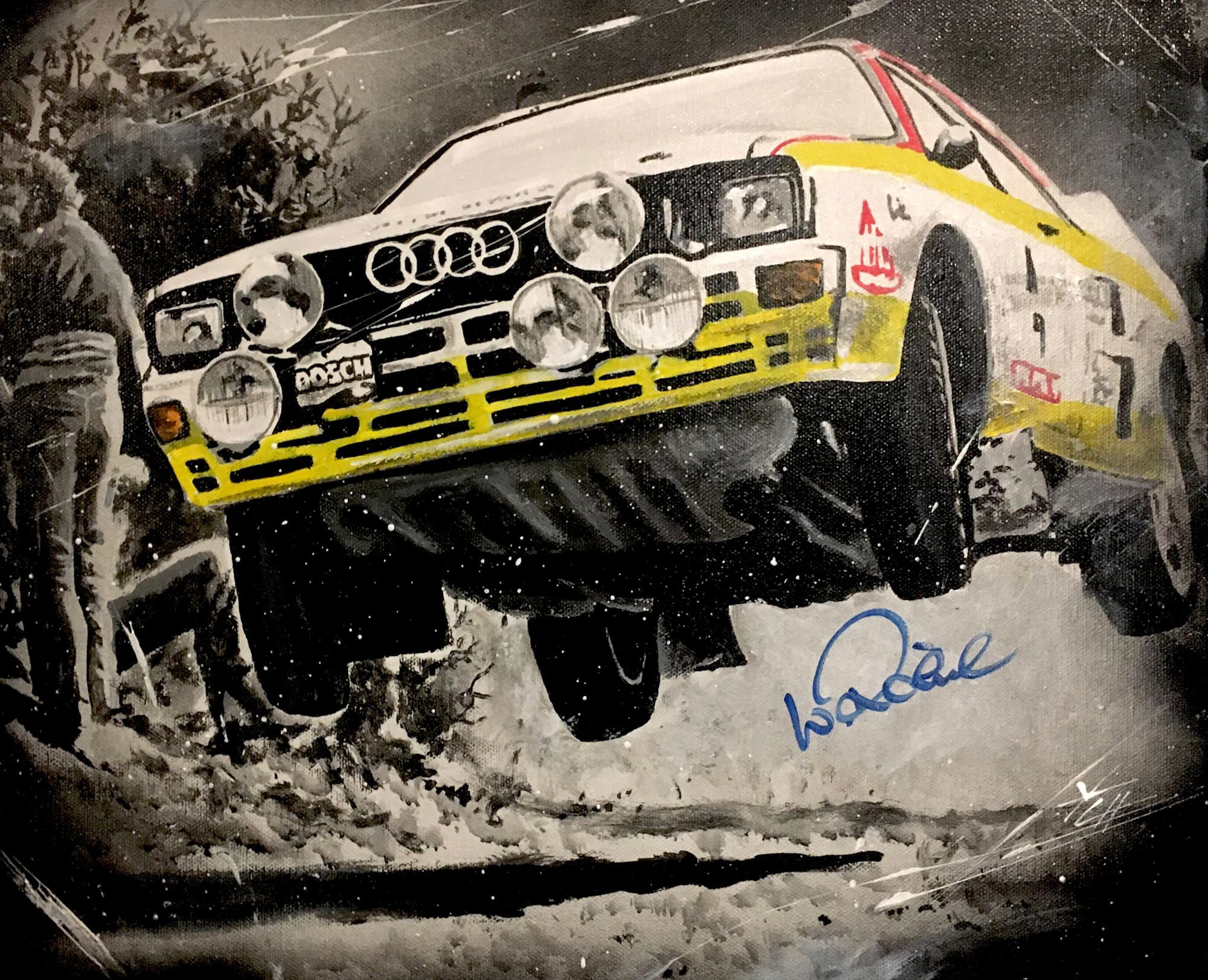 Walter Röhrl - Audi Quattro S1