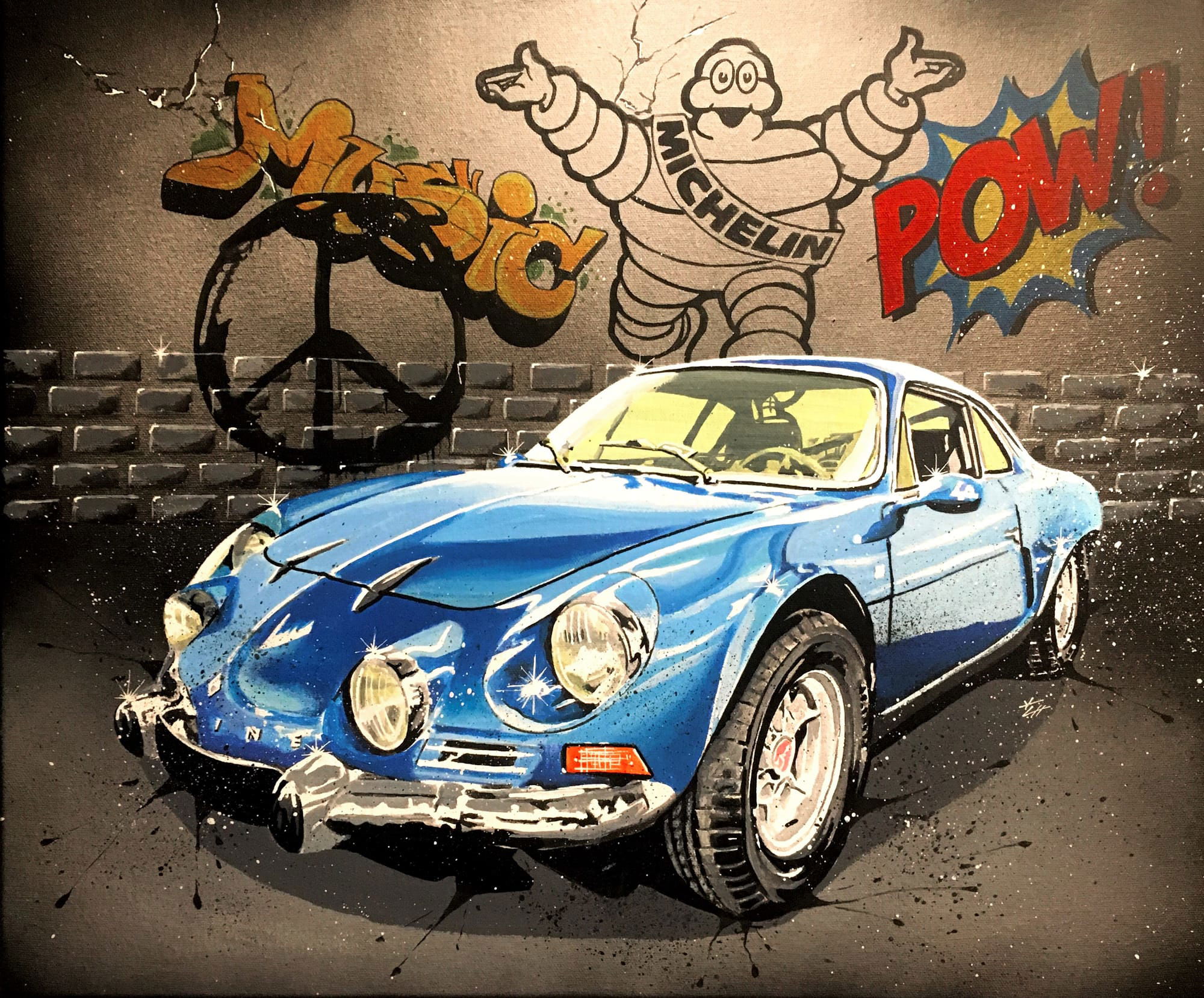 Alpine A110 - french touch