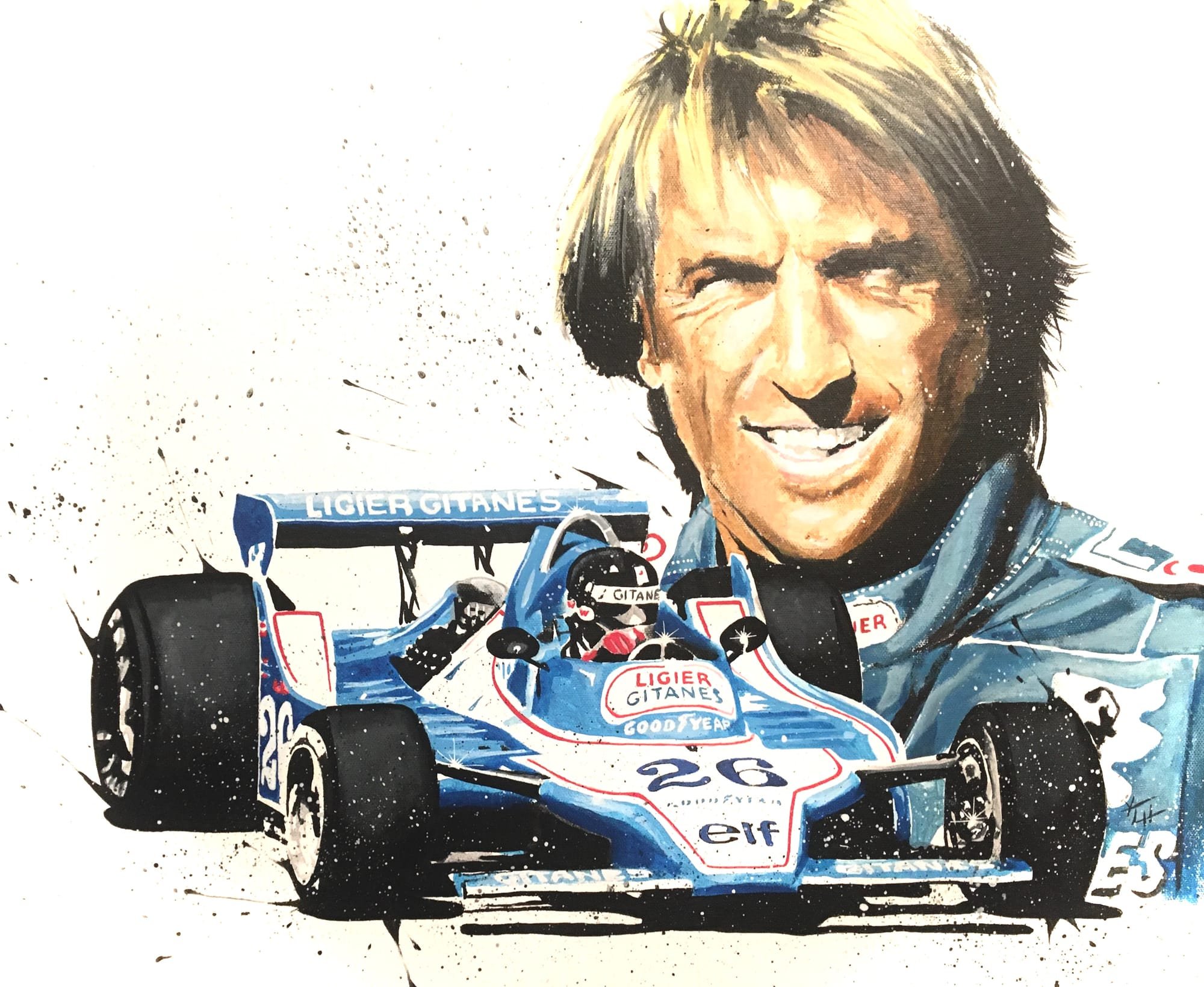 Jacques Laffite - Ligier JS11