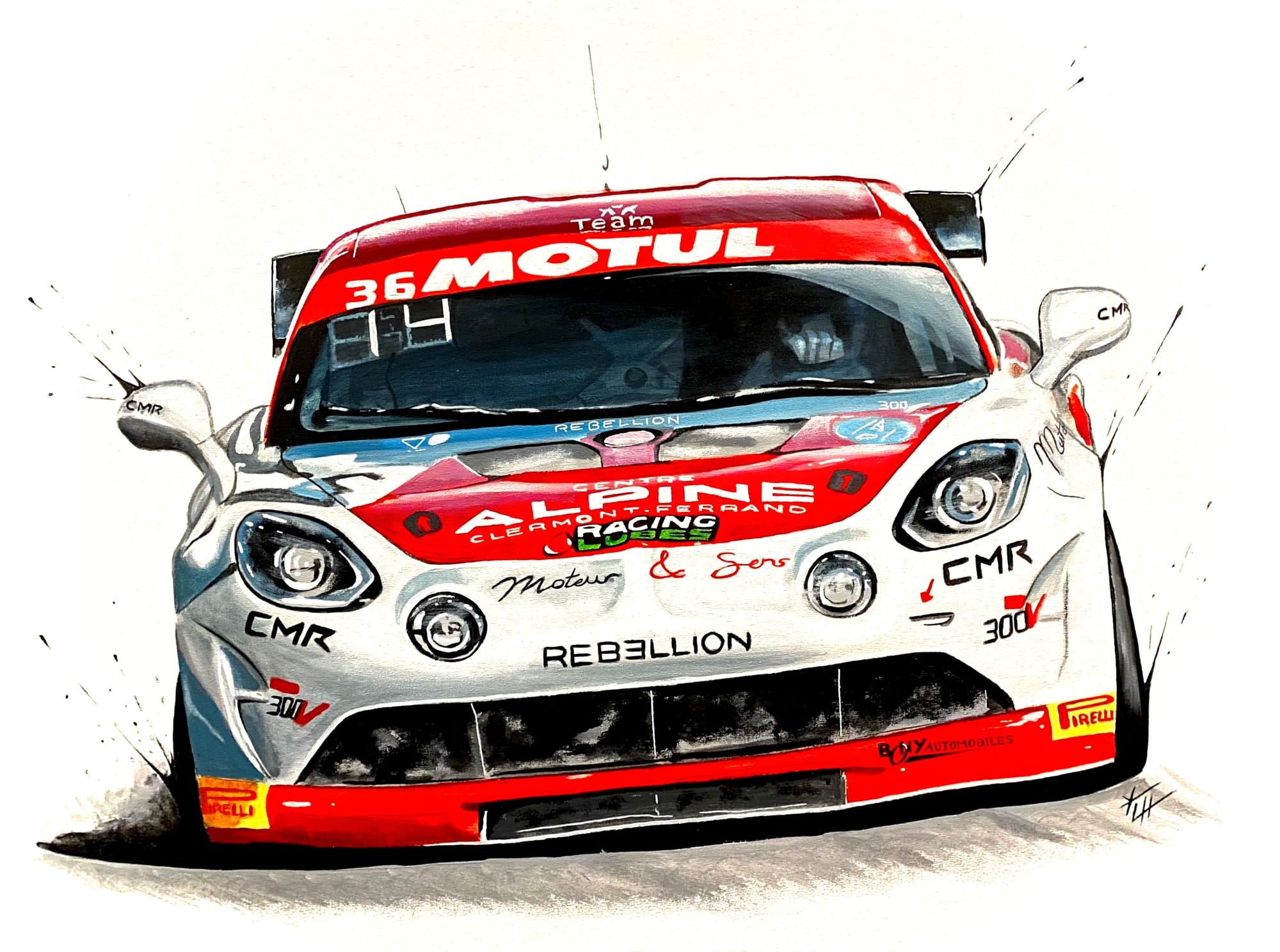 Alpine GT4 - Rudy Servol / Nicolas Prost