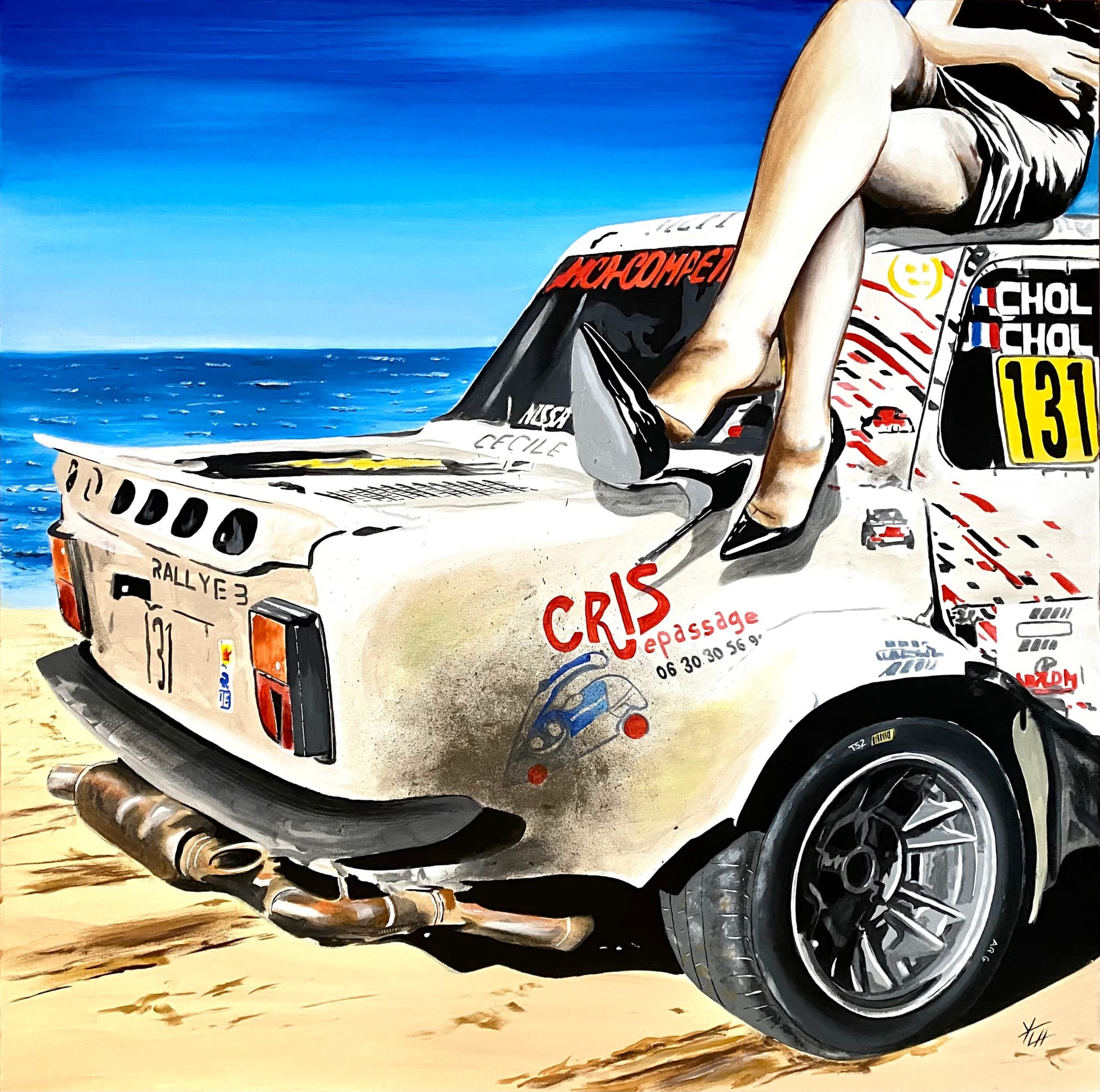 Simca Rallye 3 - Jean Michel Chol