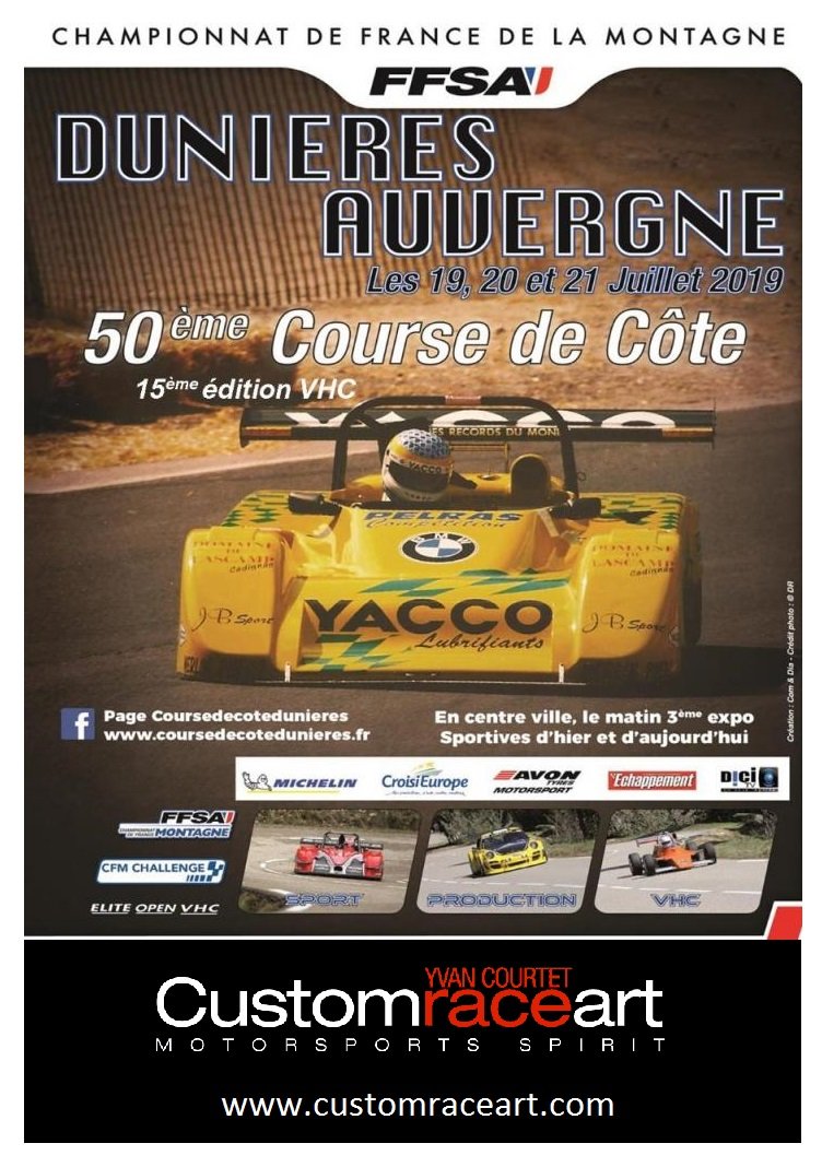50 ème course de côte de Dunières
