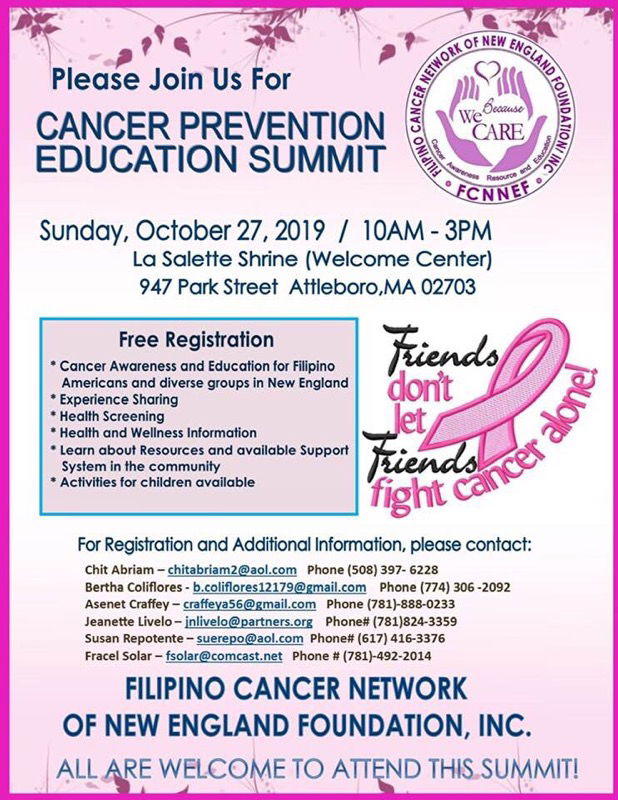Cancer Prevention Education Summit