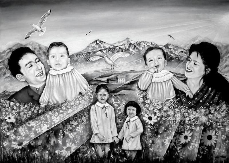 Souvenirs en noir et blanc GUI PETRA ARTE Galerie d'ART CONTEMPORAIN