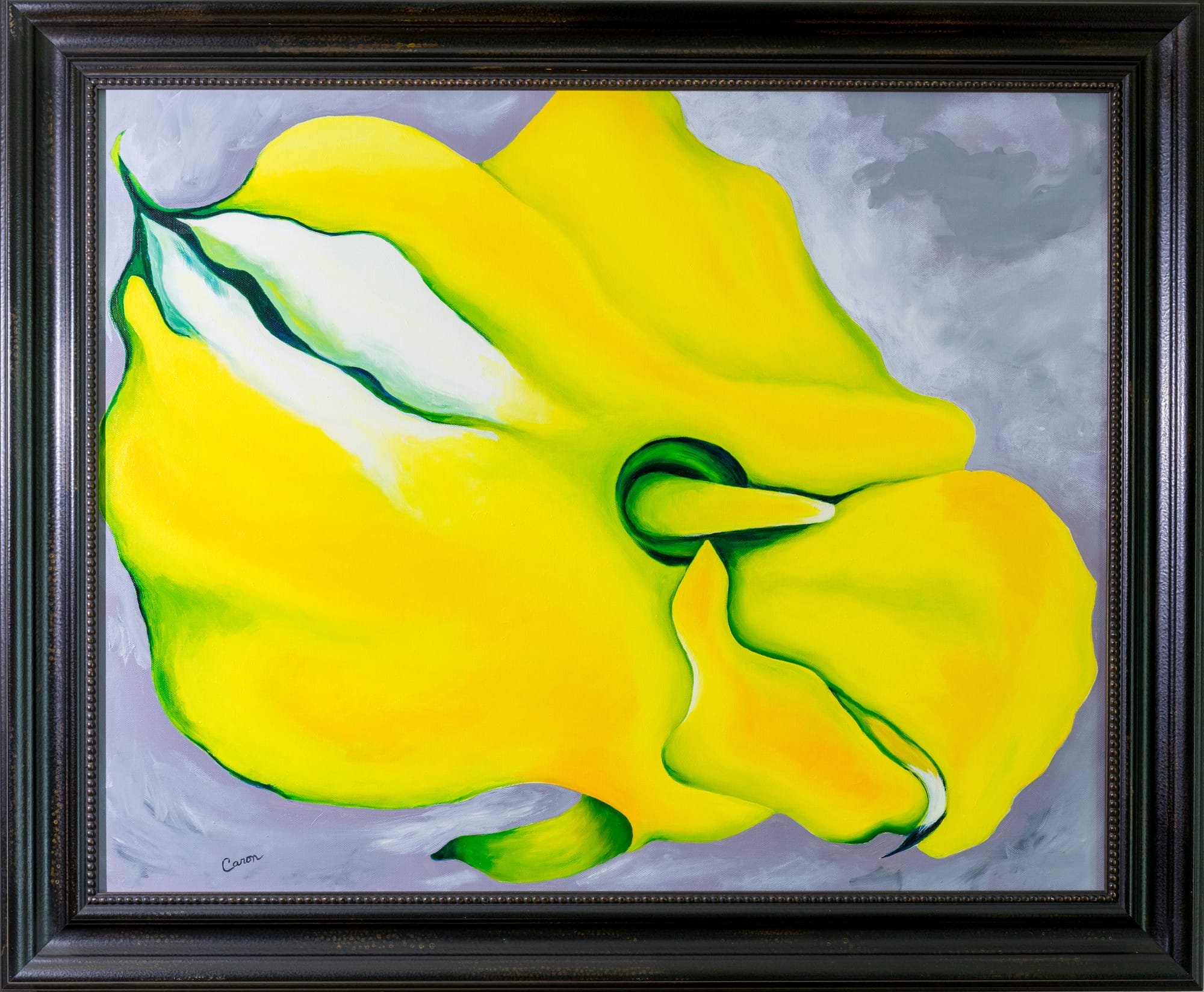 Yellow Calla Lily after Georgia O'Keefe