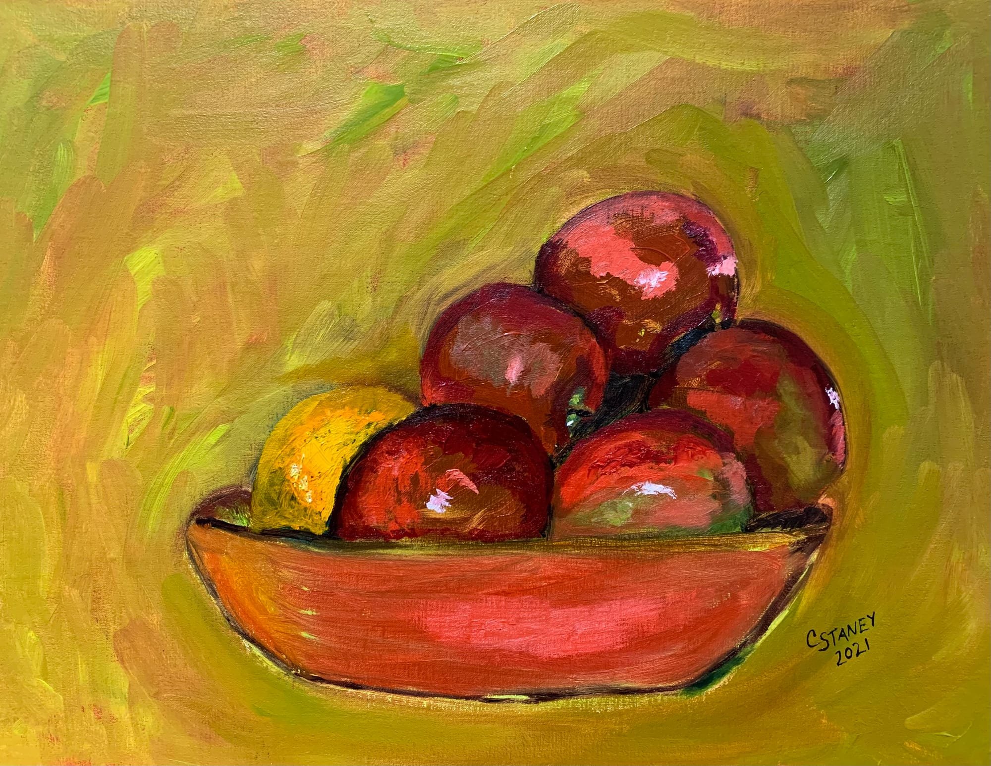 Apples and an Orange