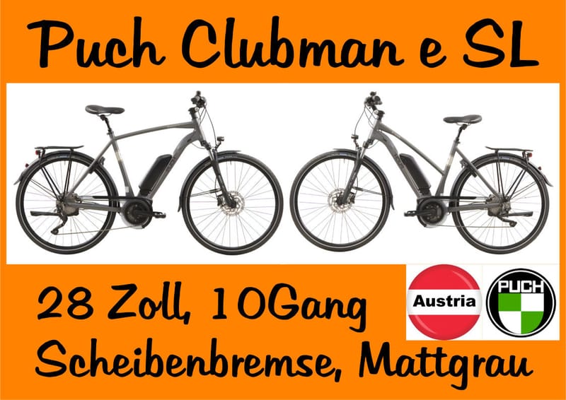 puch clubman e bike