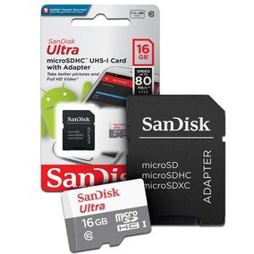 Memoria Sandisk Micro Sd 16gb Ultra