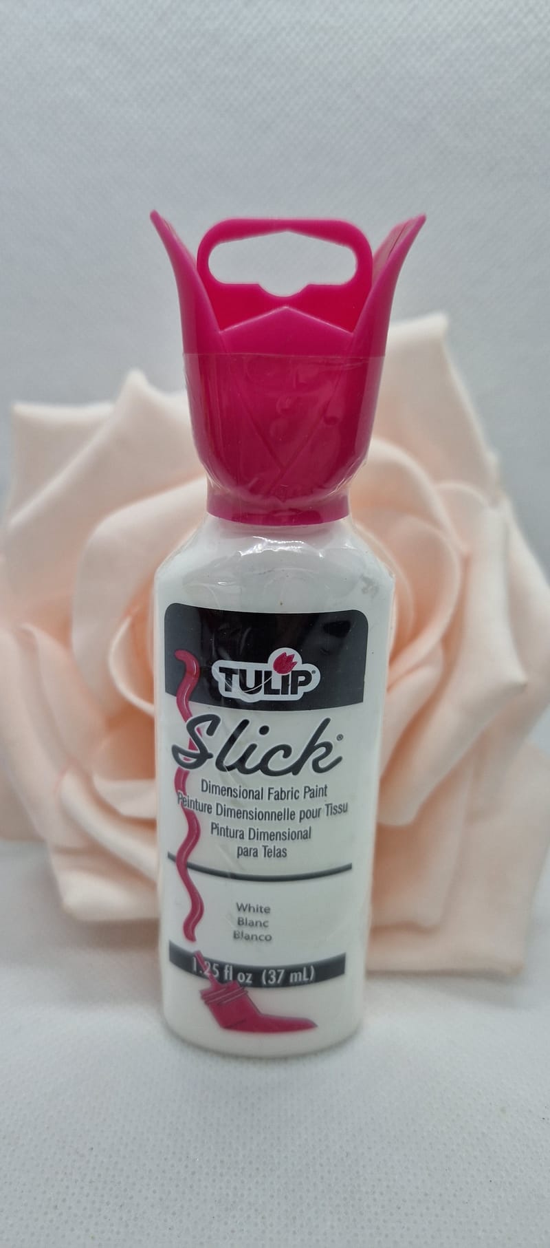 White Tulip Slick Fabric Paint Blingtastic