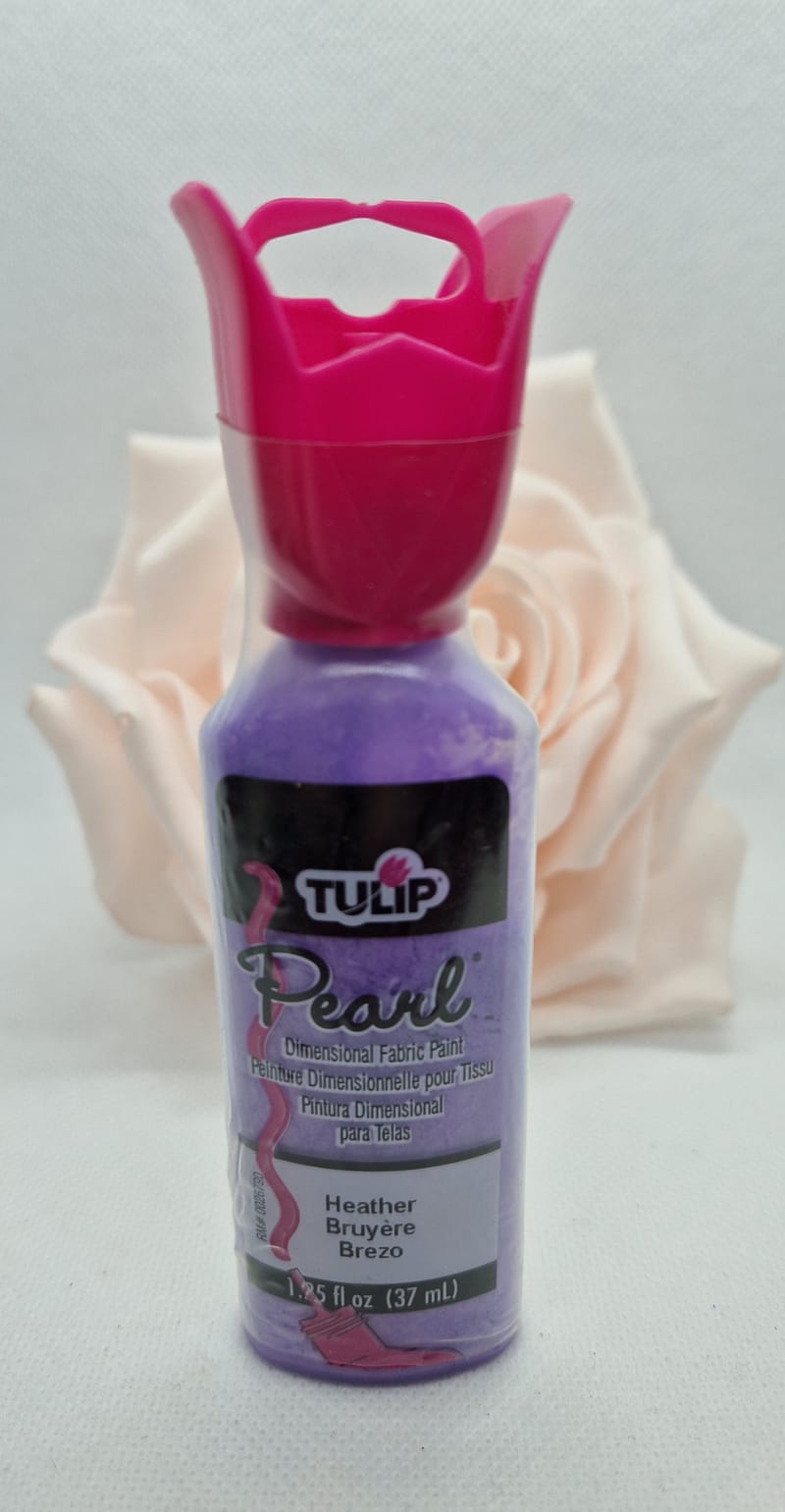 Metallic Pink Tulip Pearl Fabric Paint Blingtastic