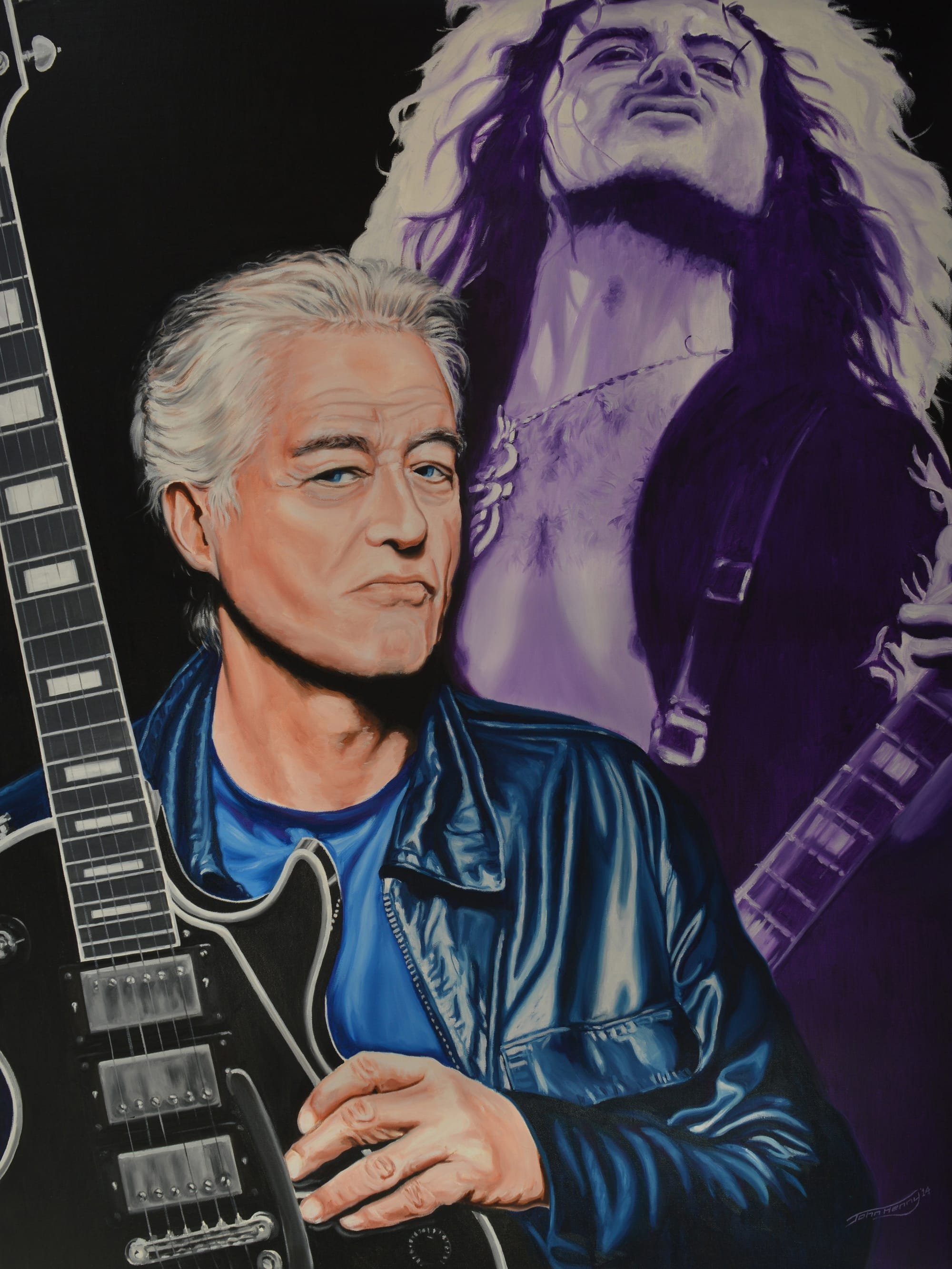 JIMMY PAGE • THEN AND NOW