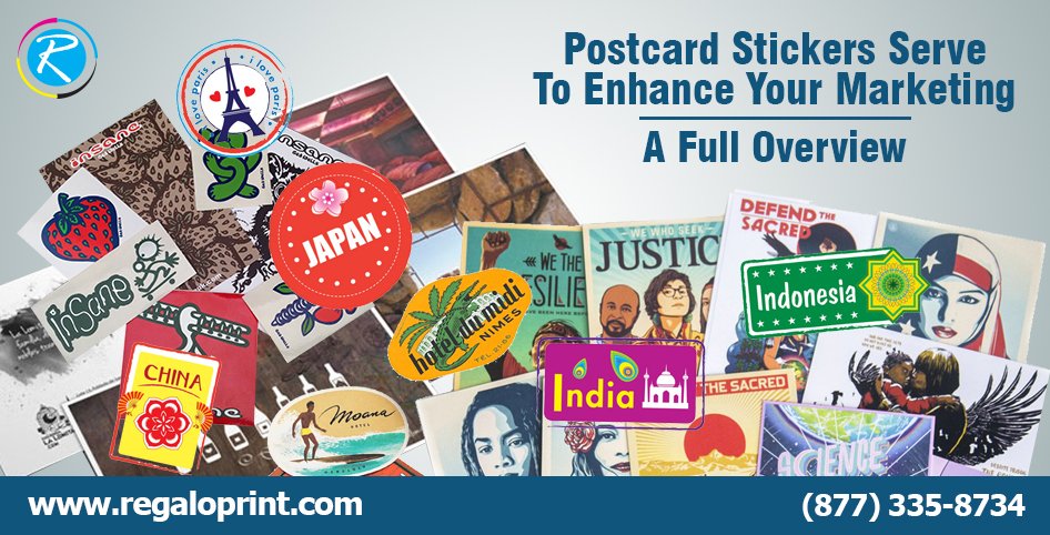 Postcard Stickers Serve To Enhance Your Marketing | A Full Overview