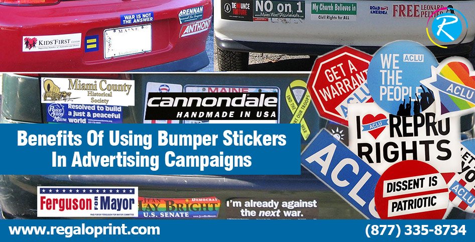 Benefits Of Using Bumper Stickers In Advertising Campaigns
