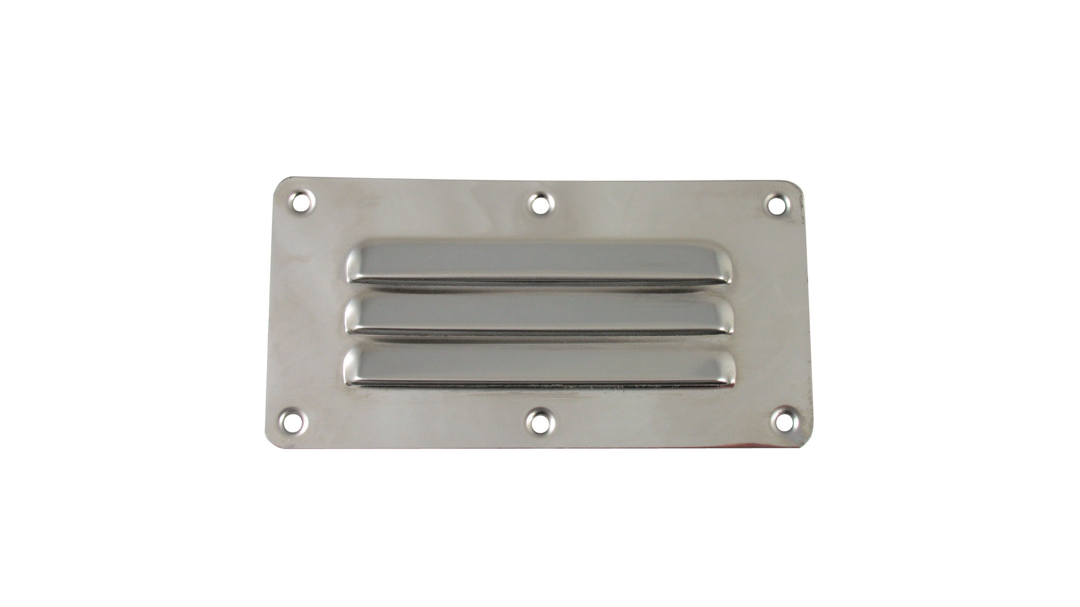 Louvre Vents – Stainless Steel Low Profile